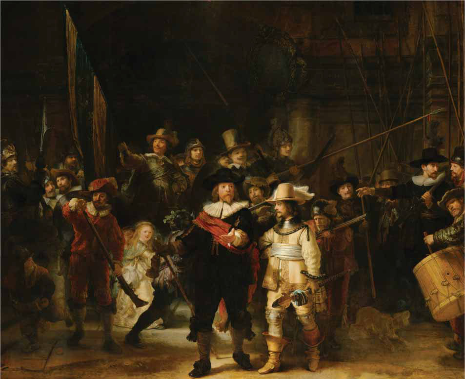 Rembrandt van Rijn, The Night Watch (1642)