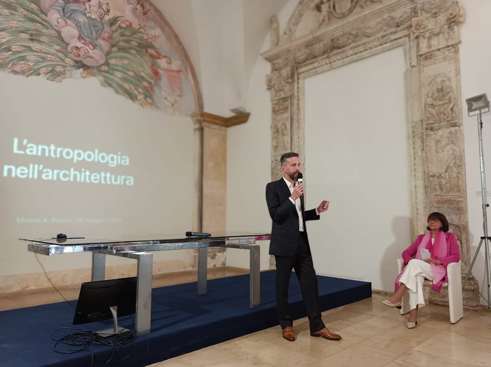 Rita Cedrini ed Antonino Cardillo al Museo Regionale Agostino Pepoli di Trapani