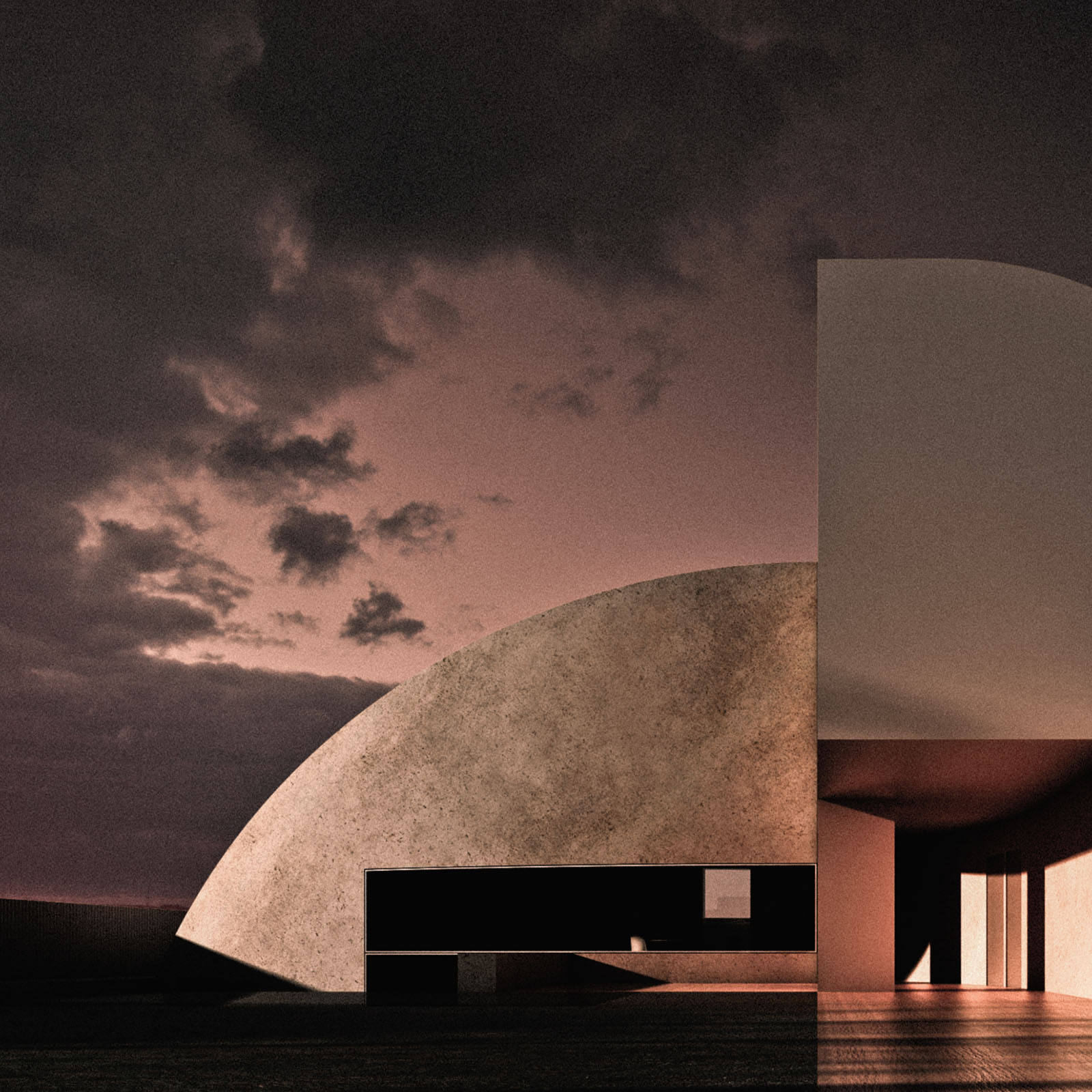 Concrete Moon House Concrete Moon House