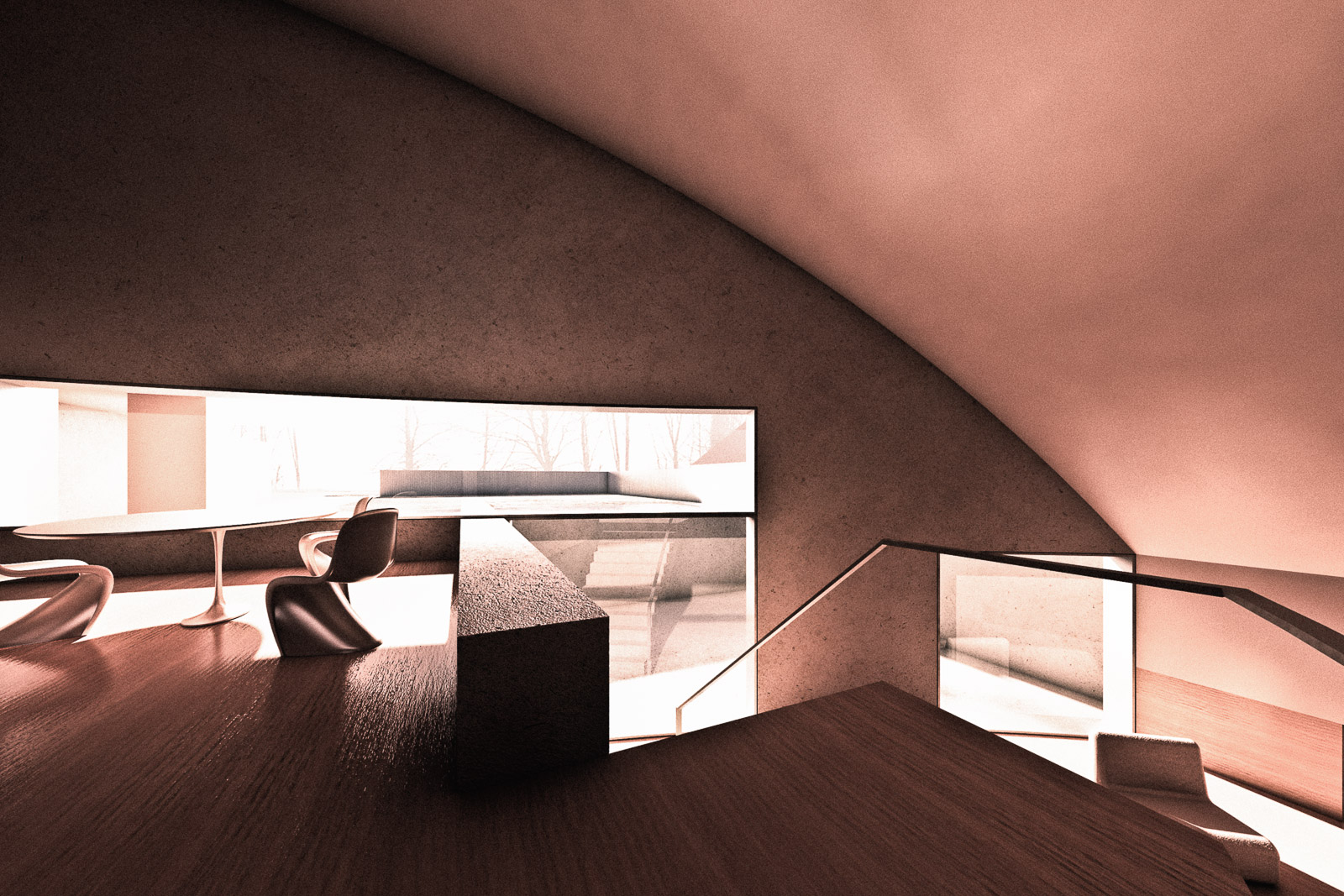Concrete Moon House Concrete Moon House