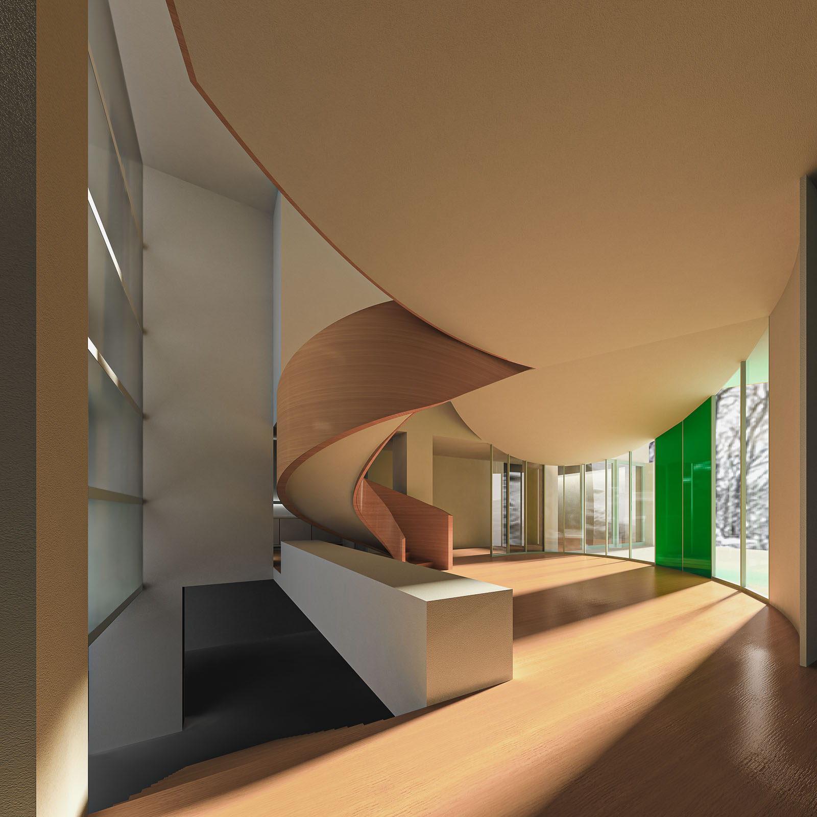 Antonino Cardillo, with Pietro Maltese, Dualistic House, Erice Antonino Cardillo, with Pietro Maltese, Dualistic House, Erice, 2003. CGI: Antonino Cardillo