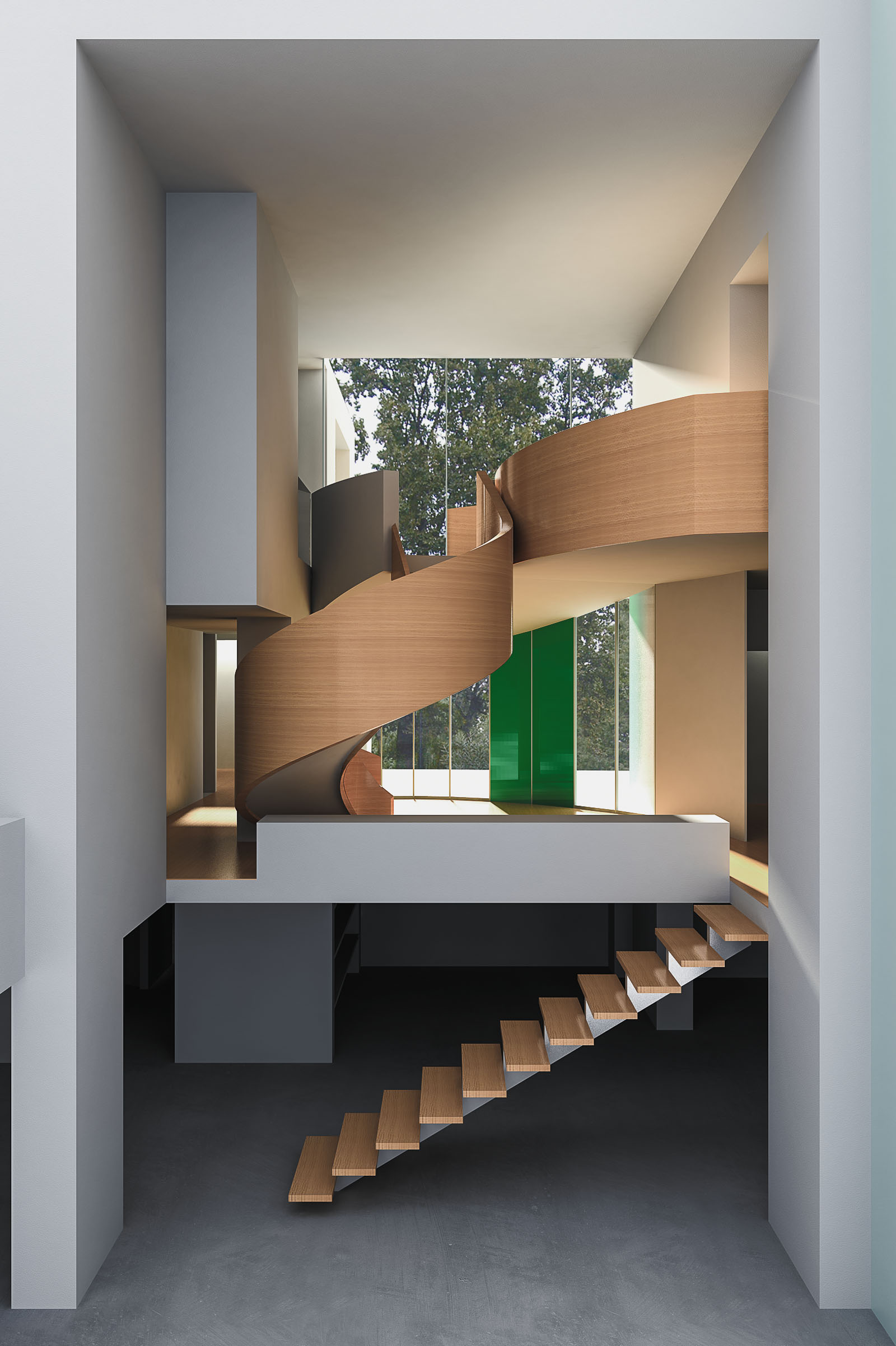 Dualistic Space House Dualistic Space House