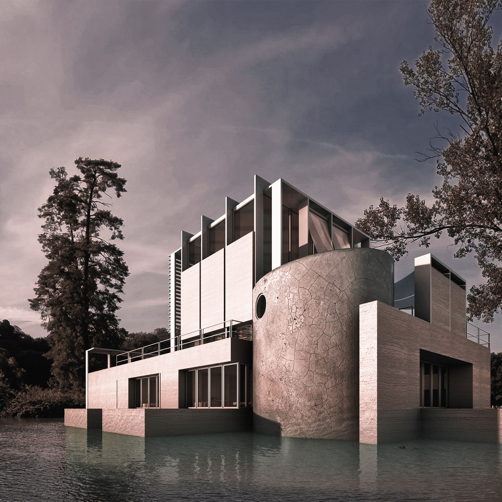 Casa di Max su un Piccolo Lago Casa di Max su un Piccolo Lago